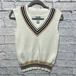 IZOD Woman’s Gold Sweater Vest